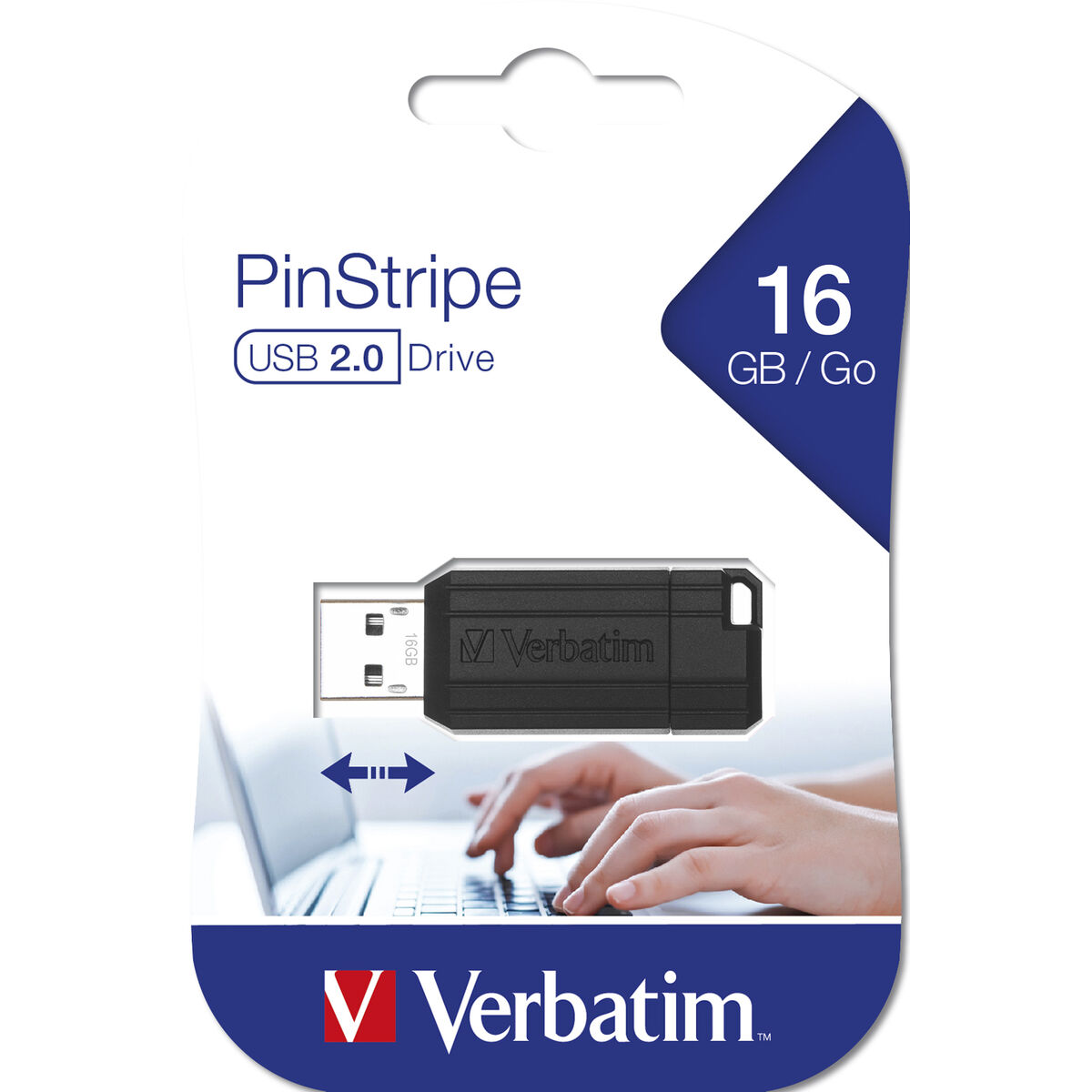 Memoria USB Verbatim 49063 Negro 16 GB